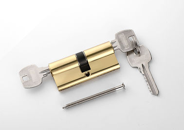 Segurança de ouro para substituir o bloqueio do cilindro de latão 70mm 2 chaves com pin tumbler