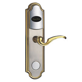 Fechadura de porta eletrônica de ouro / níquel smart RFID Card Fechaduras digitais de porta sem chave