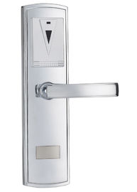 Fechadura de porta eletrônica de liga de níquel zinco revestido com cartão / chave aberta OEM