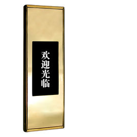 PVD Gold RFID Card Cabinet Locker Lock SUS304 Para Sauna Banheiro / Sala SPA