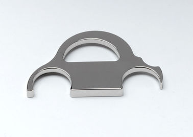 Desenho de personalidade Saco de liga de zinco Anel Saco de bagagem Acessórios 54.5 * 31.5 * 4.5mm