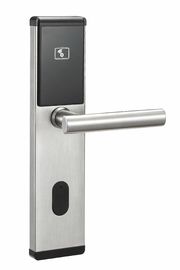 Fechadura de porta inteligente de aço inoxidável 50 mm com chave mecânica