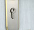 PVD Finishing Door Lock Mortise Lever Handle Solid Zinc 3 Chaves de latão