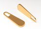 Acessórios de bolsas de mão em estoque Hardware Golden Zipper Pull For Bag OEM