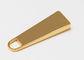 OEM/ODM Acessórios de bolsas de mão armazenados Hardware Golden Zipper Pull For Bag