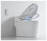 Purificação de ar à prova d'água ABS acrílico Sento sanitário de descarga inteligente