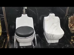 Mosque wudu basin with stool and faucet