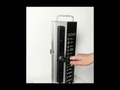 Fechadura Inteligente para Porta de Vidro à Prova d'Água IP65 com Moldura Estreita