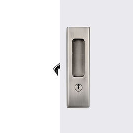 Segurança Porta de vidro deslizante fechadura de morte com puxadores / fechaduras de porta de casa