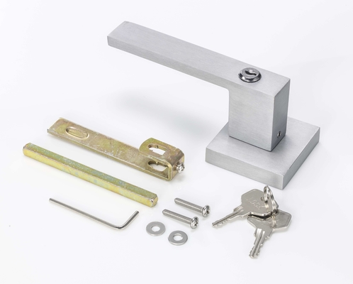 Fechadura de porta do galpão Manuseio de fundição 3 chaves 72H UV Fechadura de armazenamento exterior