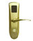 Fechadura de cartão eletrônico digital de níquel escovado / fechadura de porta eletrônica para quarto de hotel