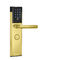 Electroinc Gold Door Lock Desbloqueado por senha ou chave mecânica