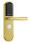 PVD Gold Smart Electronic Digital IC Card Password Door Lock (SUS304) (Locador de porta com chave de acesso)
