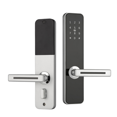 Fechadura de combinação digital com ecrã táctil com alça para porta de entrada Porta da frente