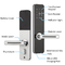 Fechadura de porta com combinação de tela sensível ao toque sem chave com alcatrão de liga de alumínio