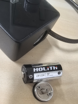 Cable PadLock de aço inoxidável para porta de bicicleta vedação porta do pátio
