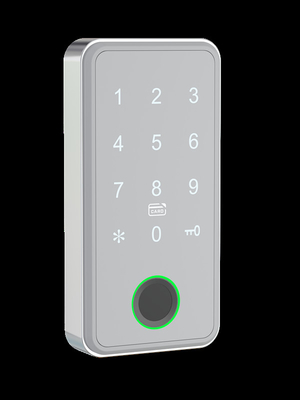 4 baterias AA Bluetooth 5.0 Smart Fingerprint Cabinet Lock 50 Capacidade de impressão digital