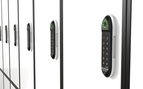 5.0 Bloqueio do gabinete Bluetooth 50 Capacidade de impressões digitais Extensão da duração da bateria