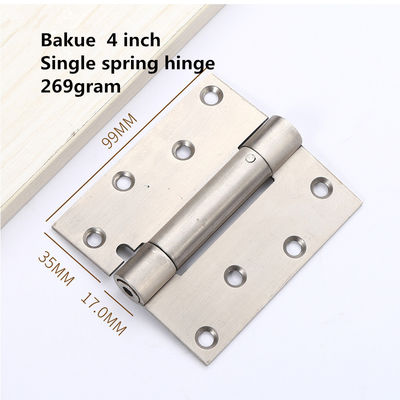 4" 5" 6" 6.5" Porta fechada natural suave Muralha de primavera Muralha auto fechada de aço inoxidável