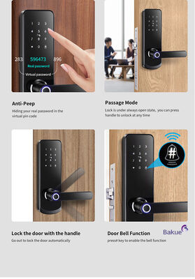 eKey Controller Tipo RFID Featuring 2pcs chave mecânica dispositivo de controle de acesso durável para vários ambientes