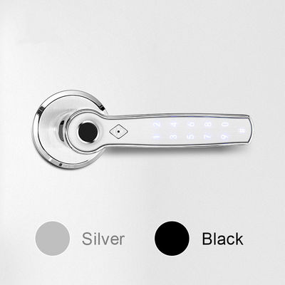 TTlock Impressão digital Bluetooth Smart Lock Keyless Zinc Alloy Handle